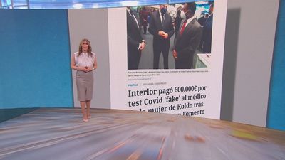 Interior pagó 600.000 euros por test Covid fake al médico de la mujer de Koldo García