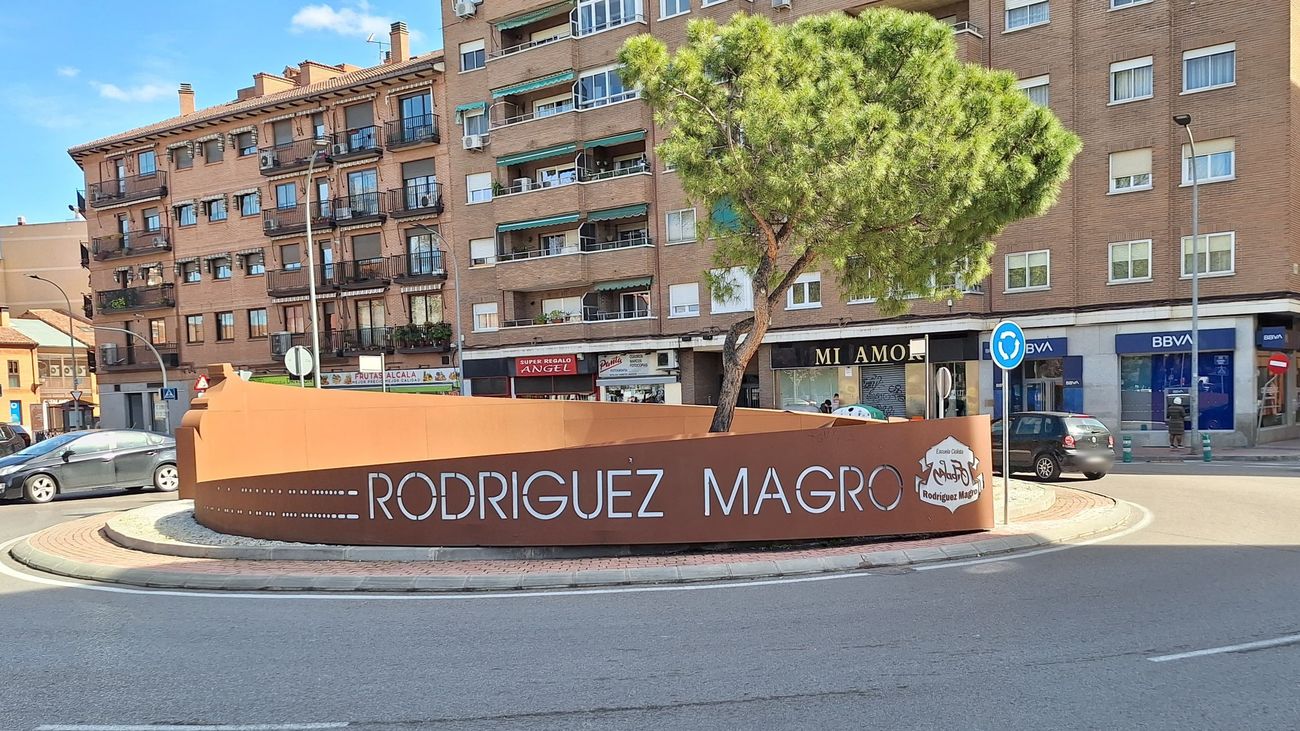 Rotonda homenaje al ciclista Jesús Rodríguez Magro