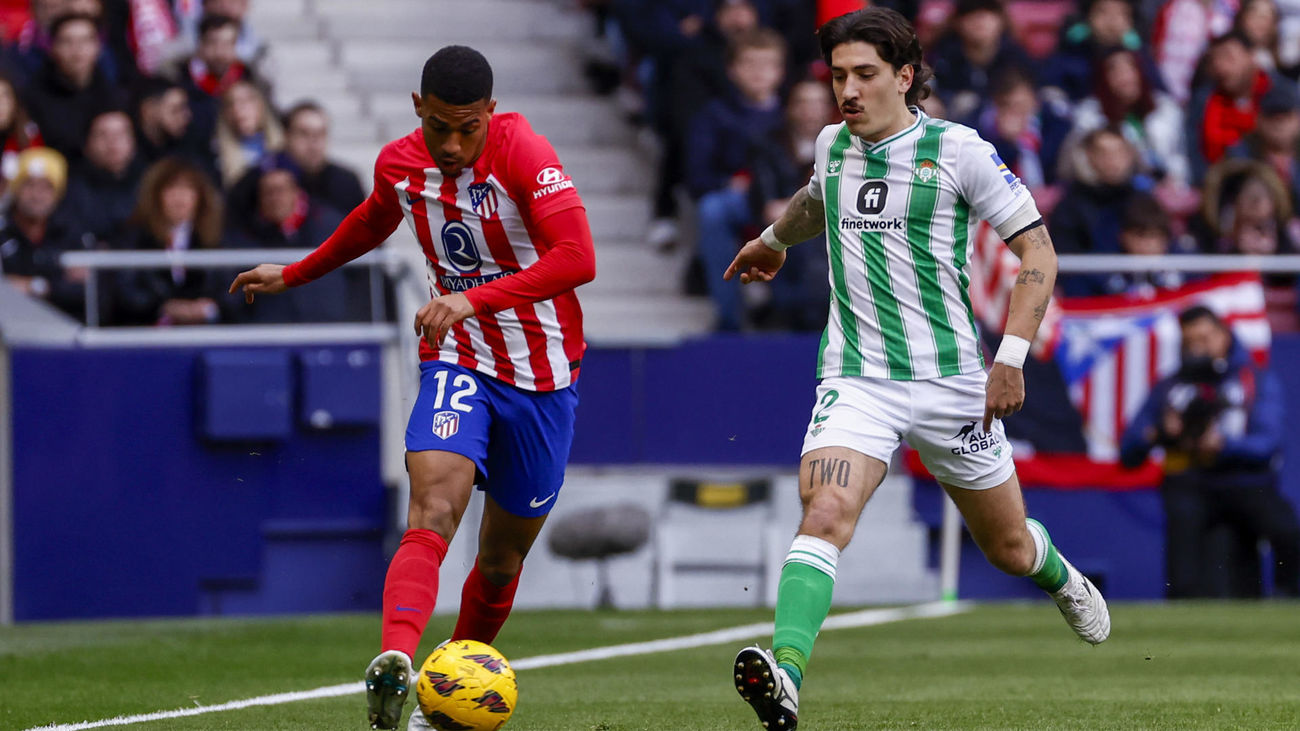 Samuel Lino: "Agradezco a Simeone la confianza y los minutos que me está dando"