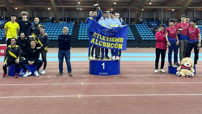 Alcorcón y Marathon, campeones de Madrid de clubes absoluto de pista cubierta