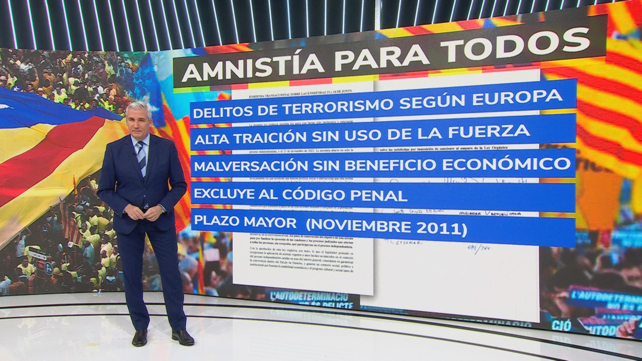 Estos son los cambios pactados en la ley de amnistía que pasará a votarse el 14 de marzo