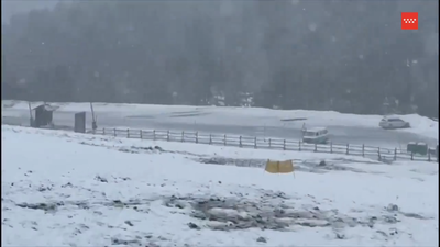 Aviso amarillo por nieve en la sierra durante todo el viernes