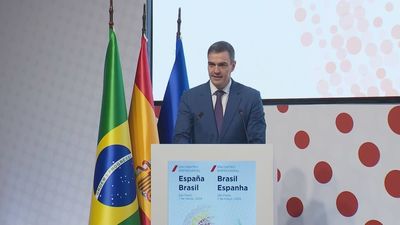Sánchez defiende que España es un país "atractivo" para los inversores brasileños