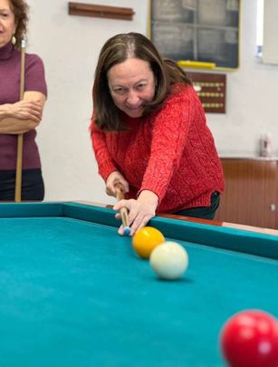 Una de las billaristas de Tetuán / AYTO MADRID