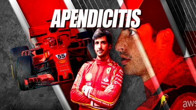 Carlos Sainz, operado de urgencia de apendicitis, causa baja en el GP de Arabia
