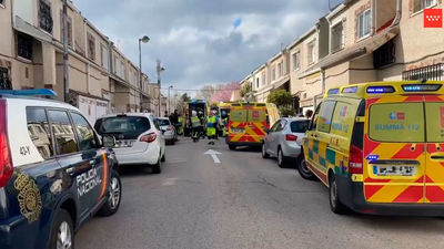 Dos heridos graves por una  deflagración en la reforma de una vivienda en Getafe