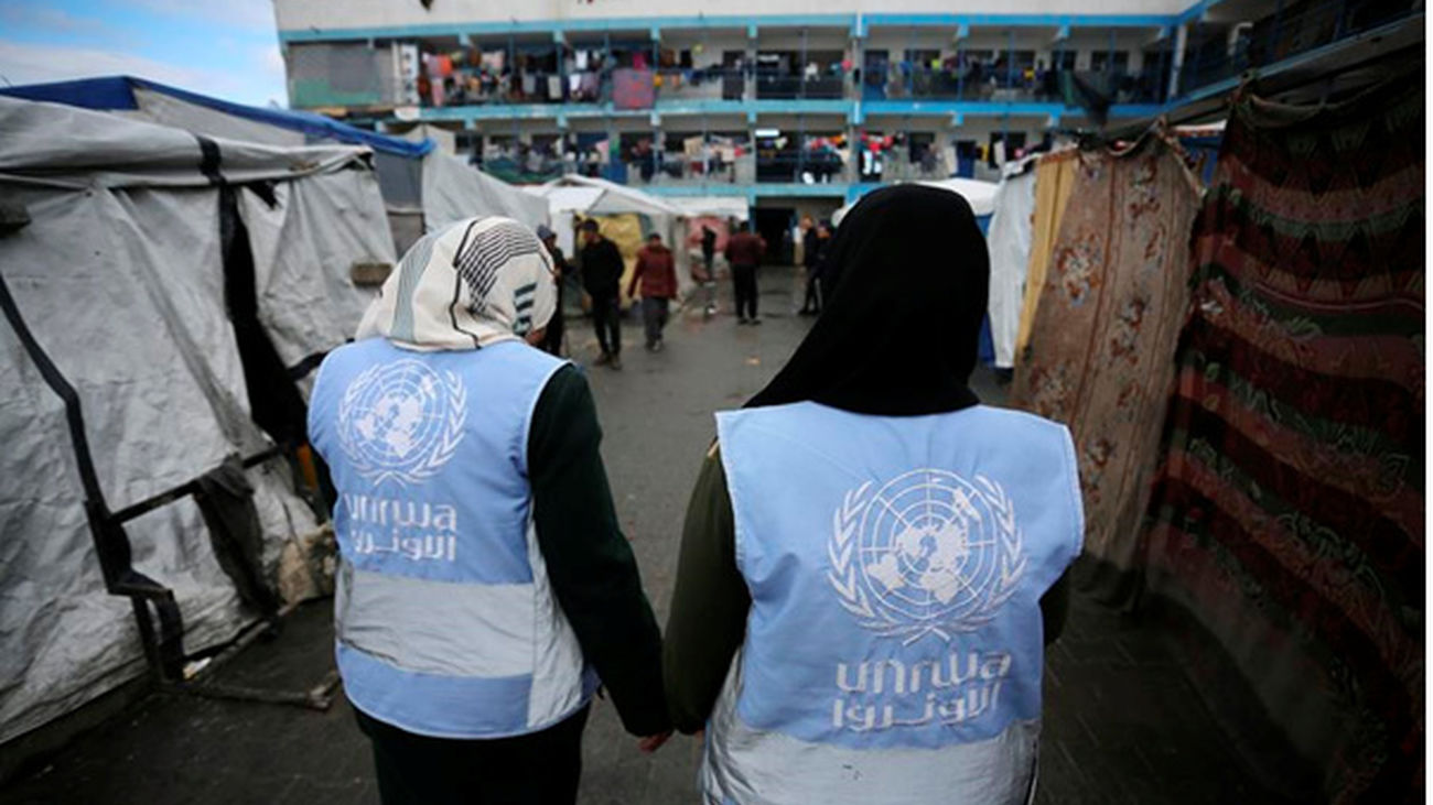 Voluntarias de UNRWA en Gaza
