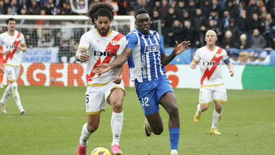 1-0. El Rayo Vallecano se mete en problemas tras caer ante el Alavés