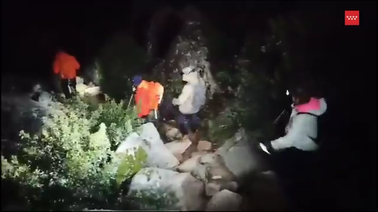 Rescatados en La Pedriza dos excursionistas extraviados este domingo