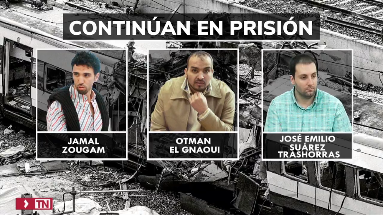 Los 18 condenados por el 11-M: Tres siguen en prisión y la mitad está fuera de España