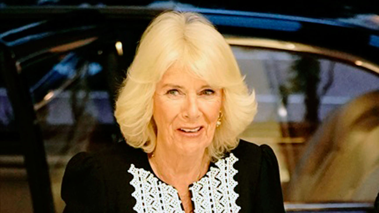 La reina Camilla durante la recepción por el Día de la Commonwealth