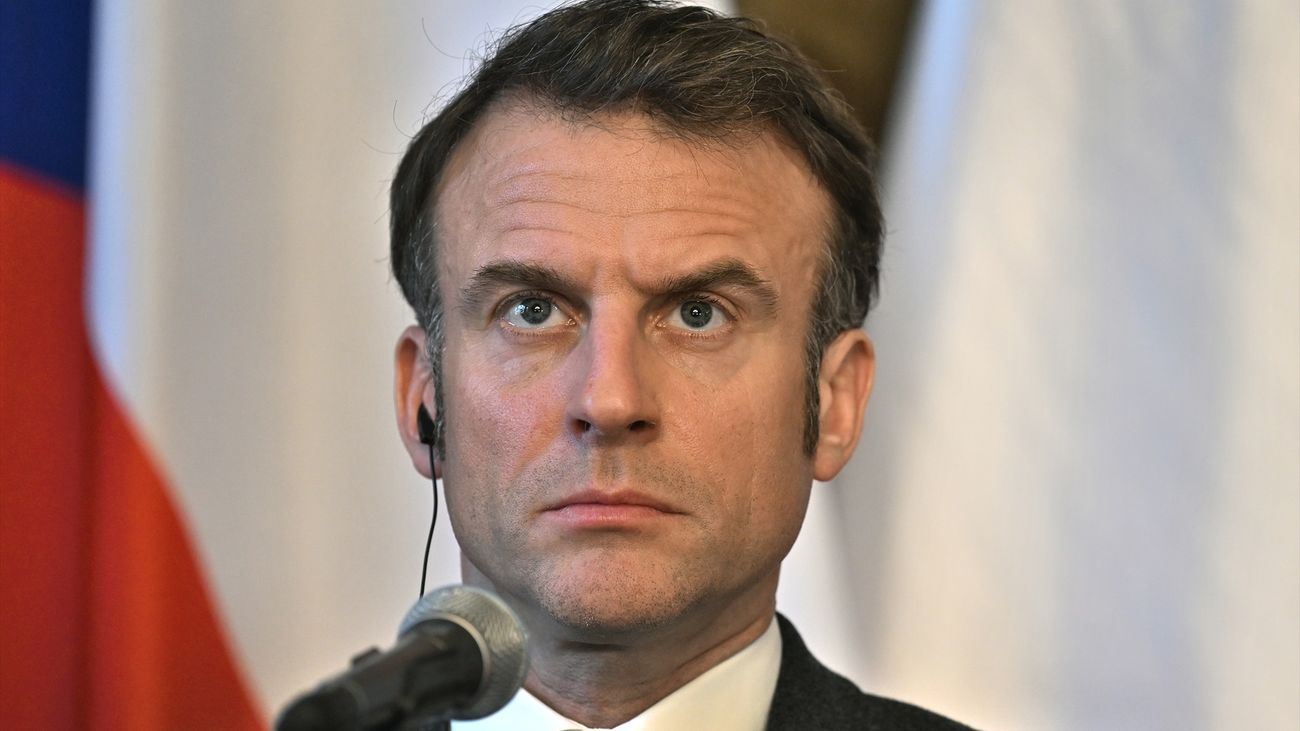 El presidente de Francia, Emmanuel Macron