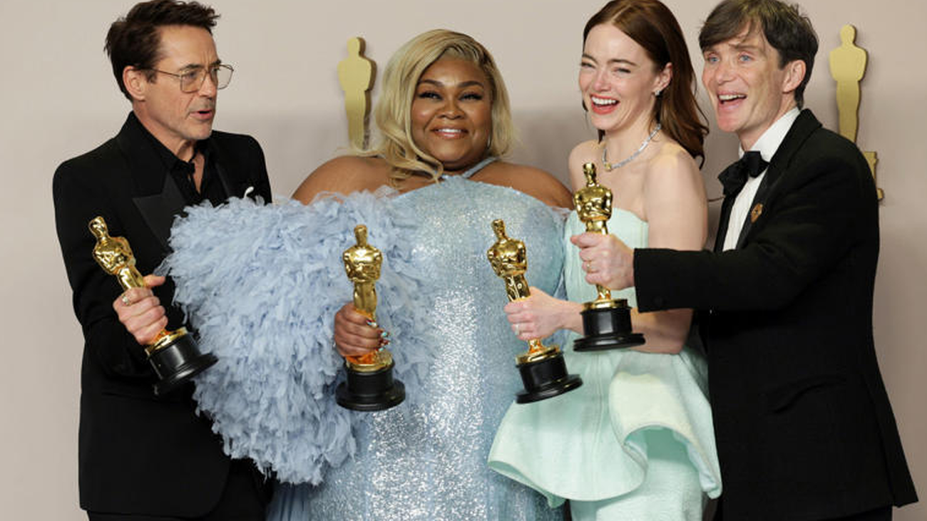 'Oppenheimer' se confirma en los Oscar 2024 como la mejor película del año