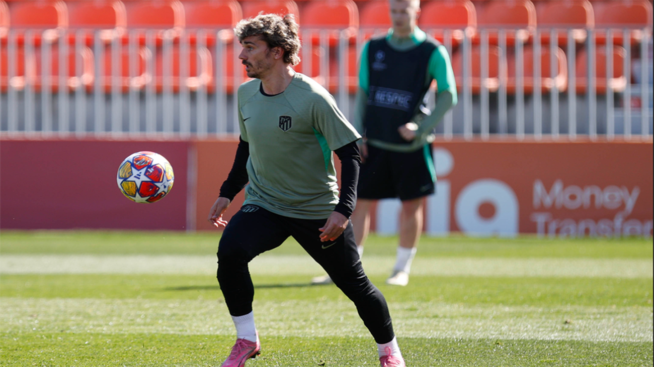 Simeone insiste con su idea del once y ultima la remontada con Griezmann