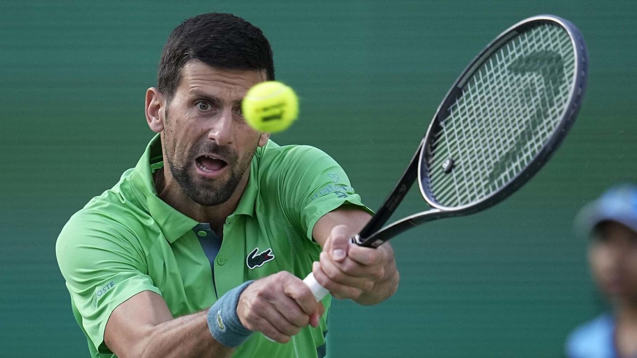 Djokovic, fulminado por el número 123 del mundo en Indian Wells