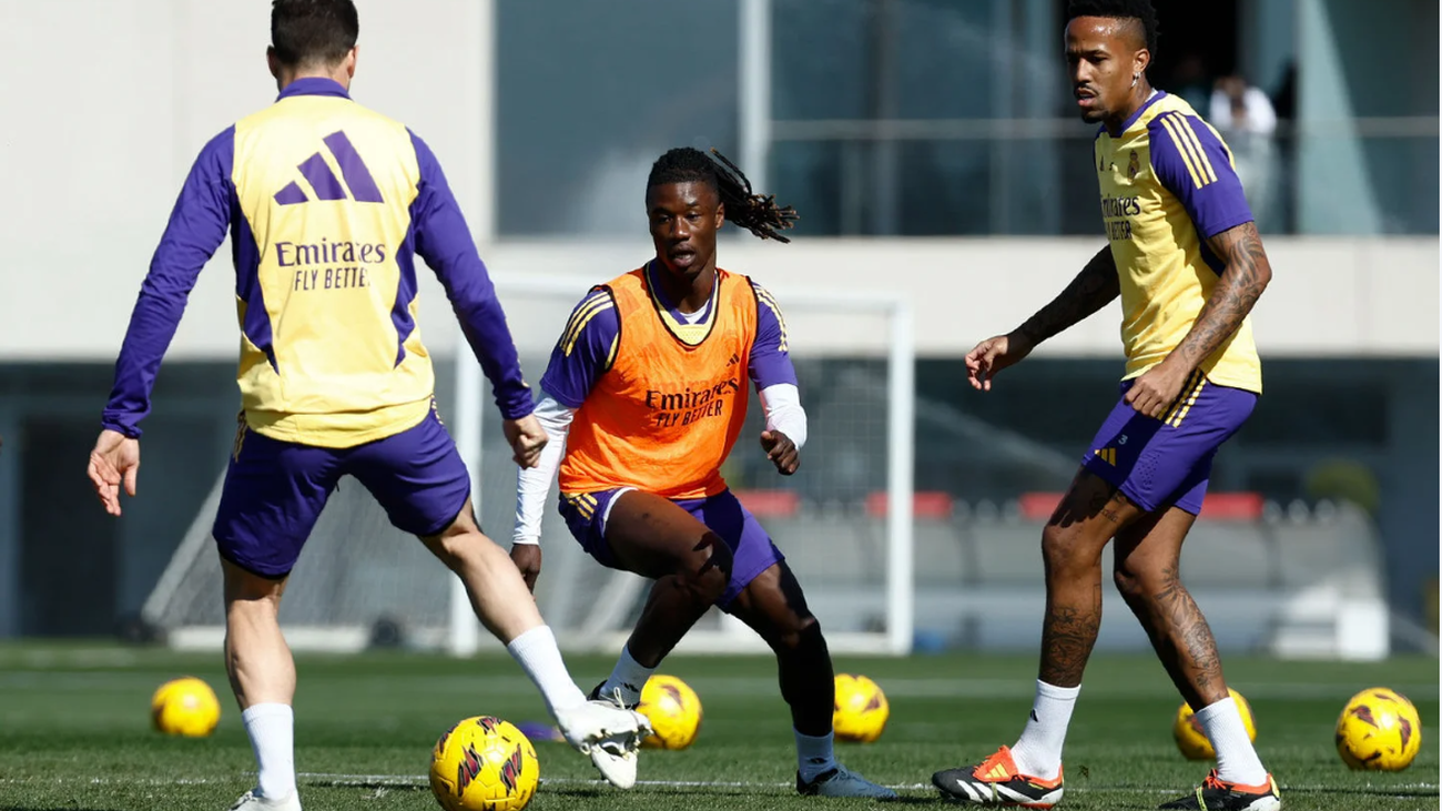 Militao cumple un plan especial para acortar el plazo de su vuelta a la competición