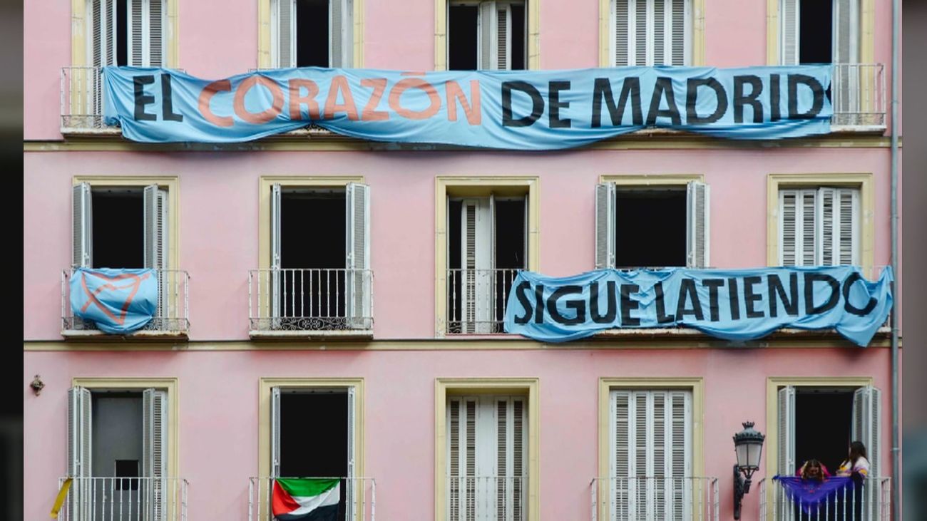 Los okupas regresan al centro de Madrid y toman un edificio en la calle Bastero