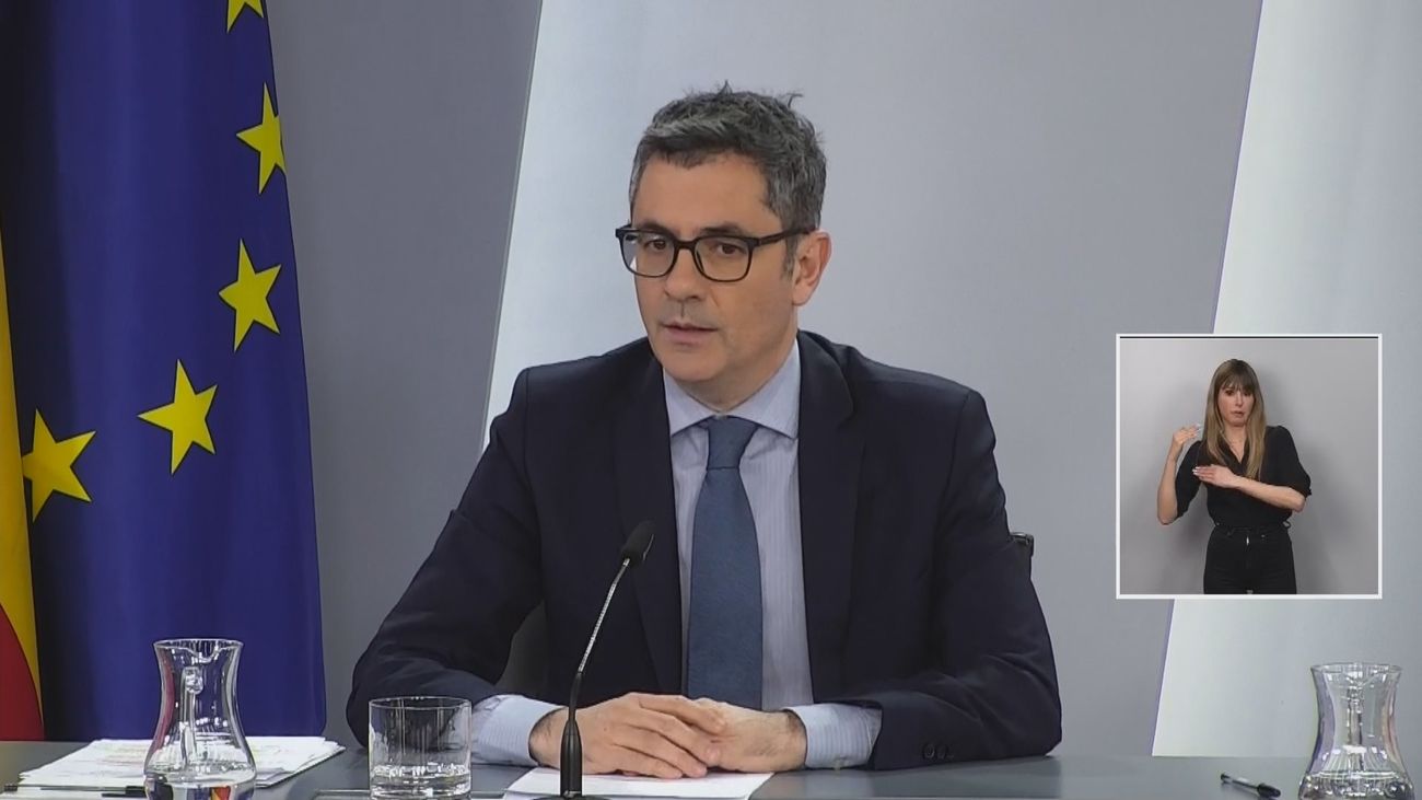Bolaños, sobre informe de un vocal del CGPJ contrario a la amnistía: "Por su cercanía al PP no tiene imparcialidad"