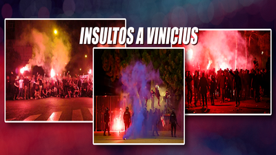 Graves insultos contra Vinicius antes del Barça-Nápoles