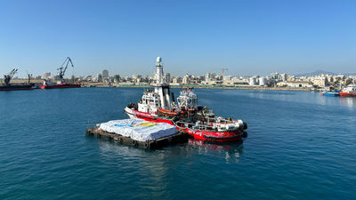 Dos iniciativas españolas abren el corredor humanitario marítimo de Gaza