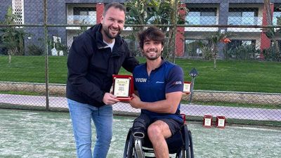 Dani Caverzaschi gana a lo grande en el ITF 3 Series de silla en Antalya