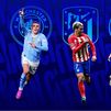 El Real Madrid ante el City y el Atlético de Madrid ante al Dortmund, en cuartos de la Champions