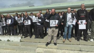 Funcionarios de prisiones protestan en toda España: “Venimos a trabajar con miedo y desde el Ministerio no nos hacen ni caso”