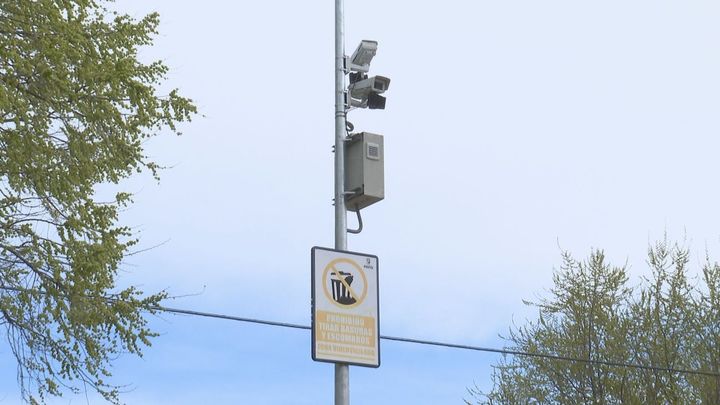 Cámara de videovigilancia