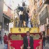 La Borriquita ya está en la Catedral de la Almudena para iniciar el Domingo de Ramos la Semana Santa de Madrid