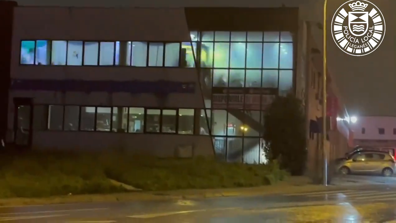 Desalojan otra nave que funcionaba como discoteca sin licencia en Leganés