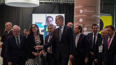 Felipe VI inaugura la feria más internacional de 'Alimentaria' en Barcelona