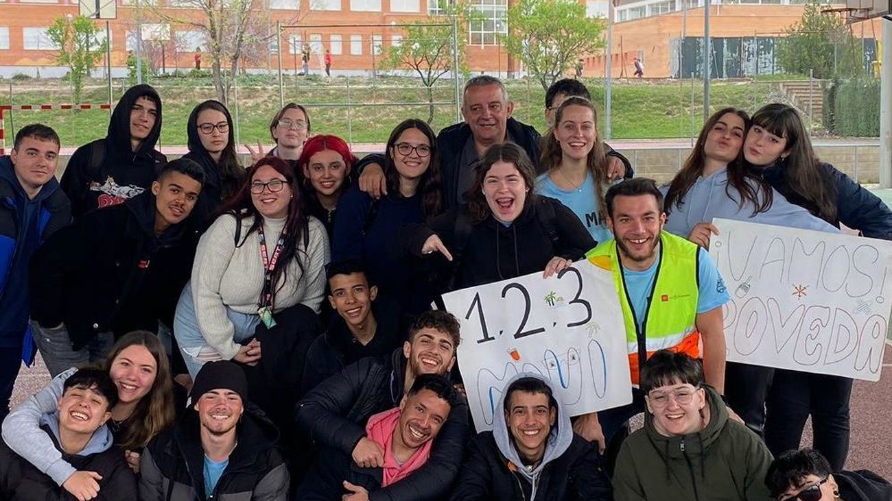 Ganadores del IES La Poveda de Arganda en las I Olimpiadas de Emergencias Sanitarias