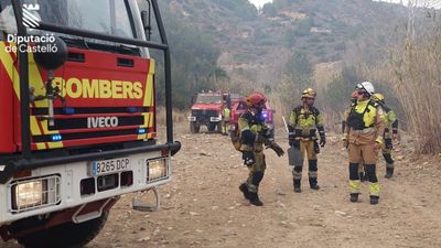 Estabilizado el incendio de Fanzara, Castellón