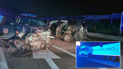 Seis muertos al arrollar un camión un control de la Guardia Civil en Los Palacios, en Sevilla