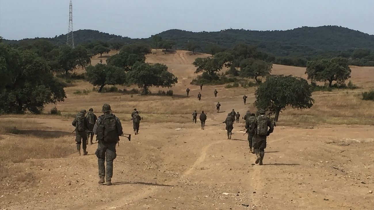 El juez militar visita la base de Cerro Muriano donde murieron dos soldados en unos ejercicios