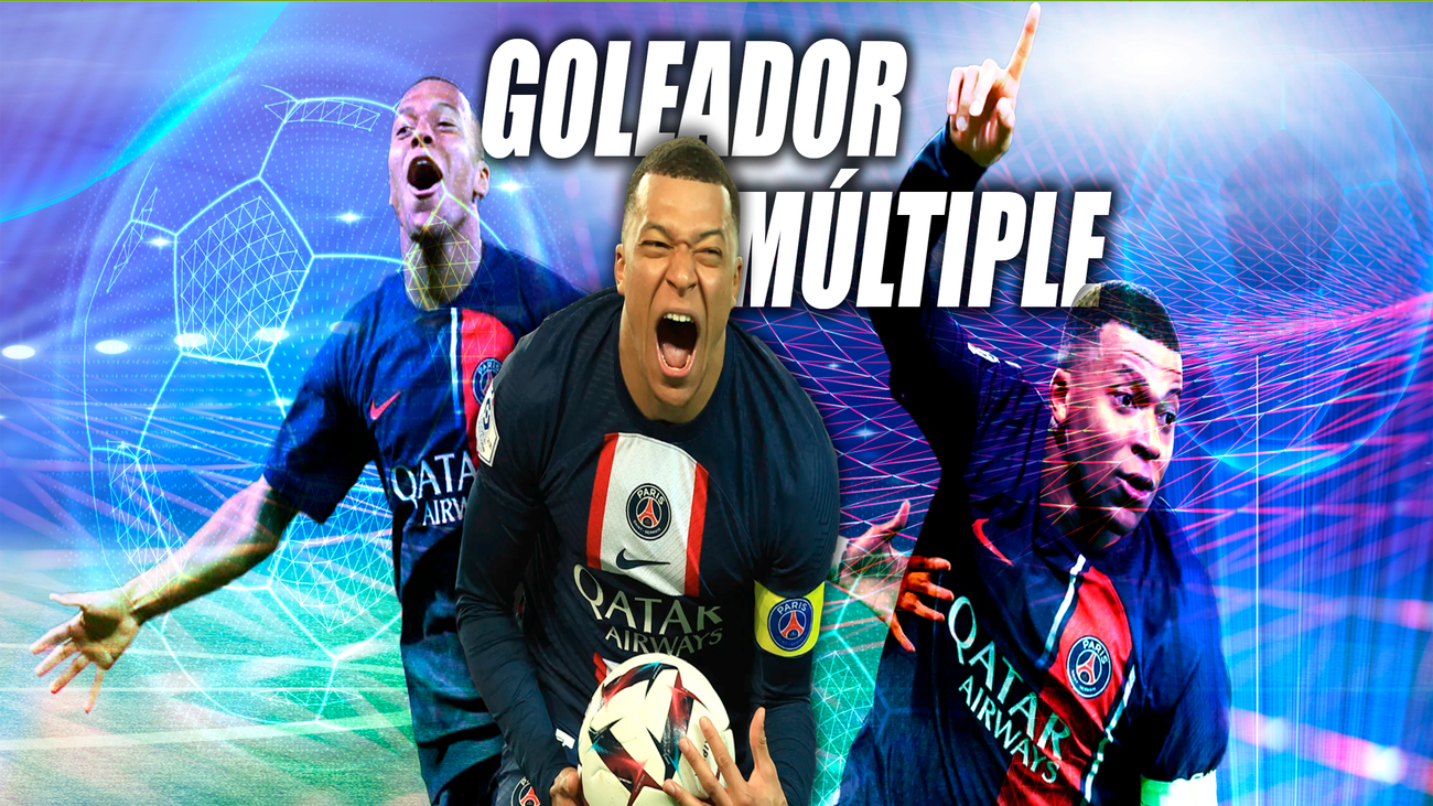 Mbappé, rey de los tripletes