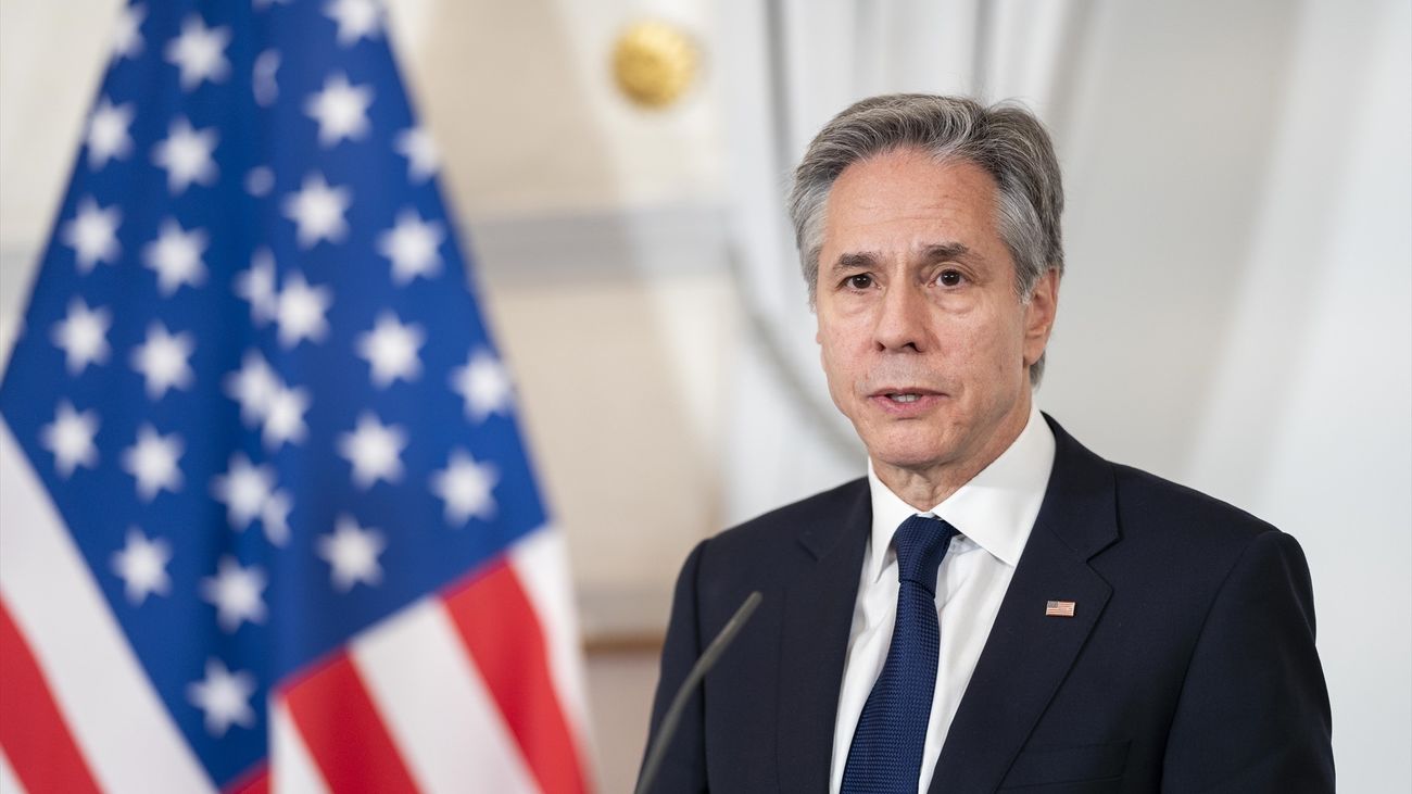 Blinken defiende un Estado palestino independiente "con garantía de seguridad para Israel"