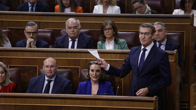 Feijóo amenaza a Sánchez con elevar la relación de su esposa con Air Europa a los tribunales si no da explicaciones