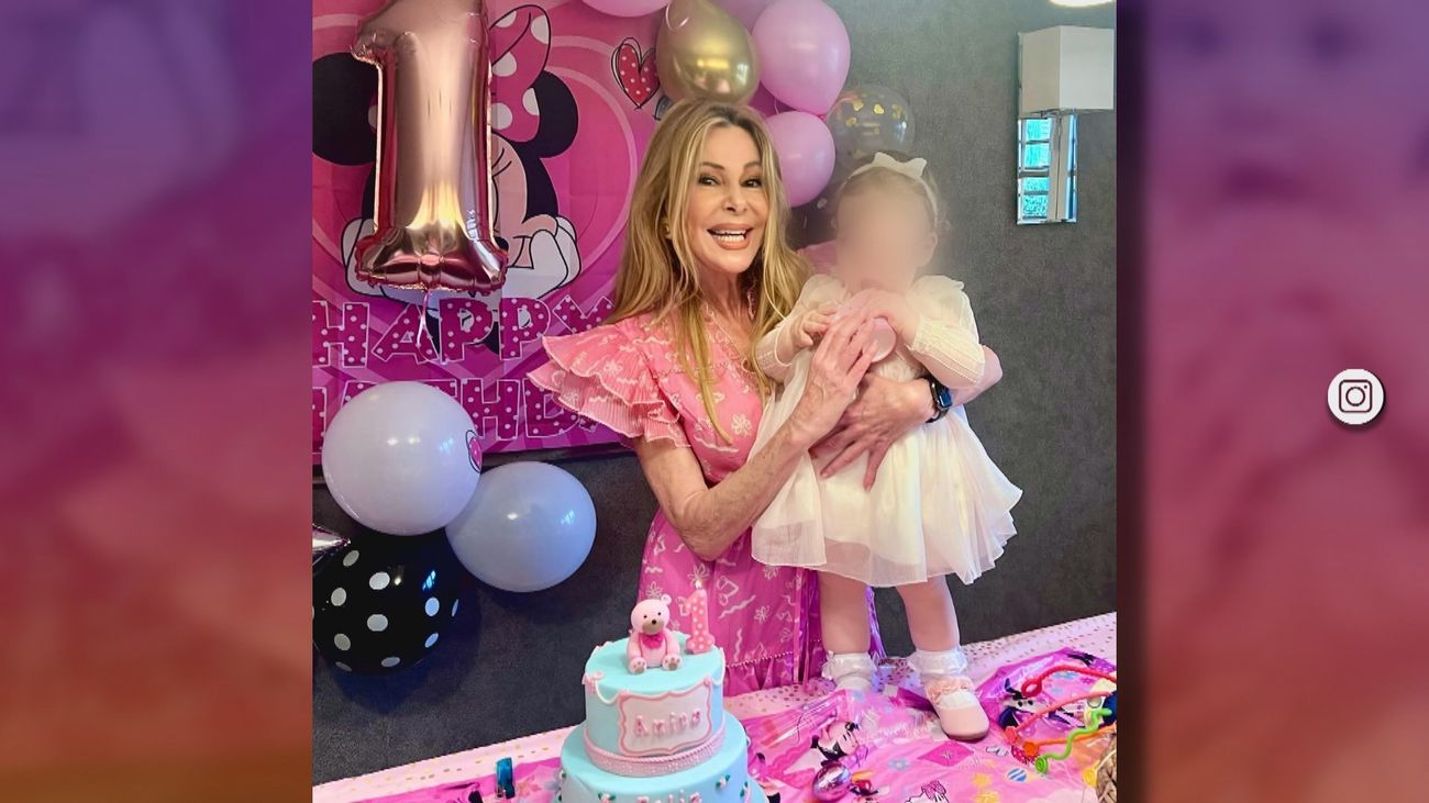 Ana Sandra, la hija de Ana Obregón, cumple un año