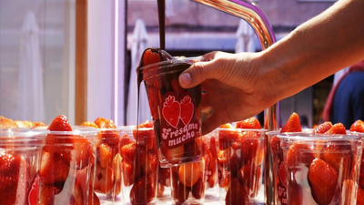 Estas son las fresas que triunfan en Madrid y en las redes sociales