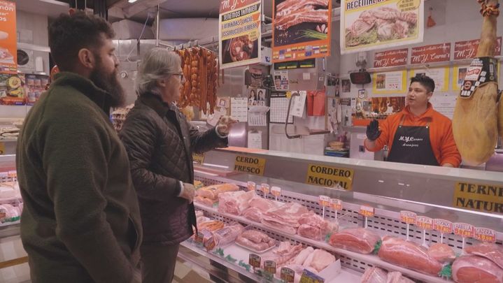 Bastián Poblete, carnicero del Mercado de Aranjuez / Telemadrid