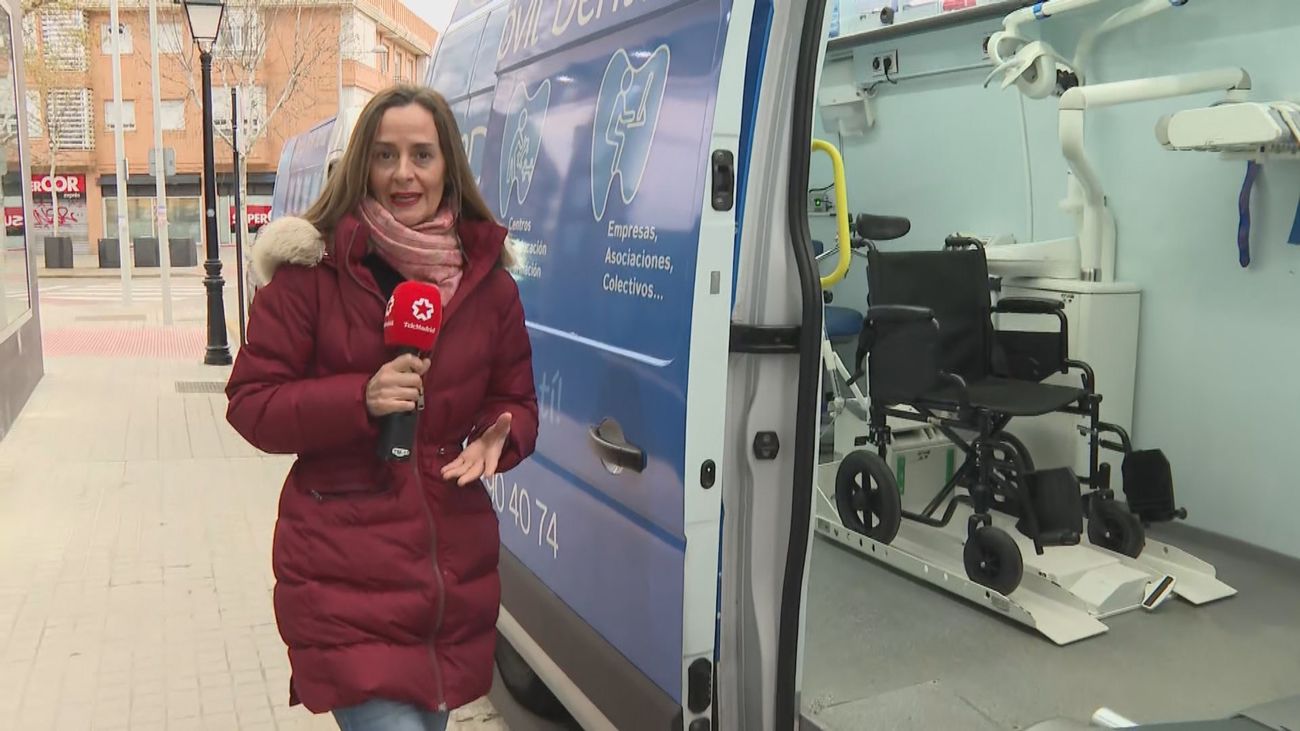 Una clínica dental móvil para aquellos que no pueden ir al dentista en Madrid