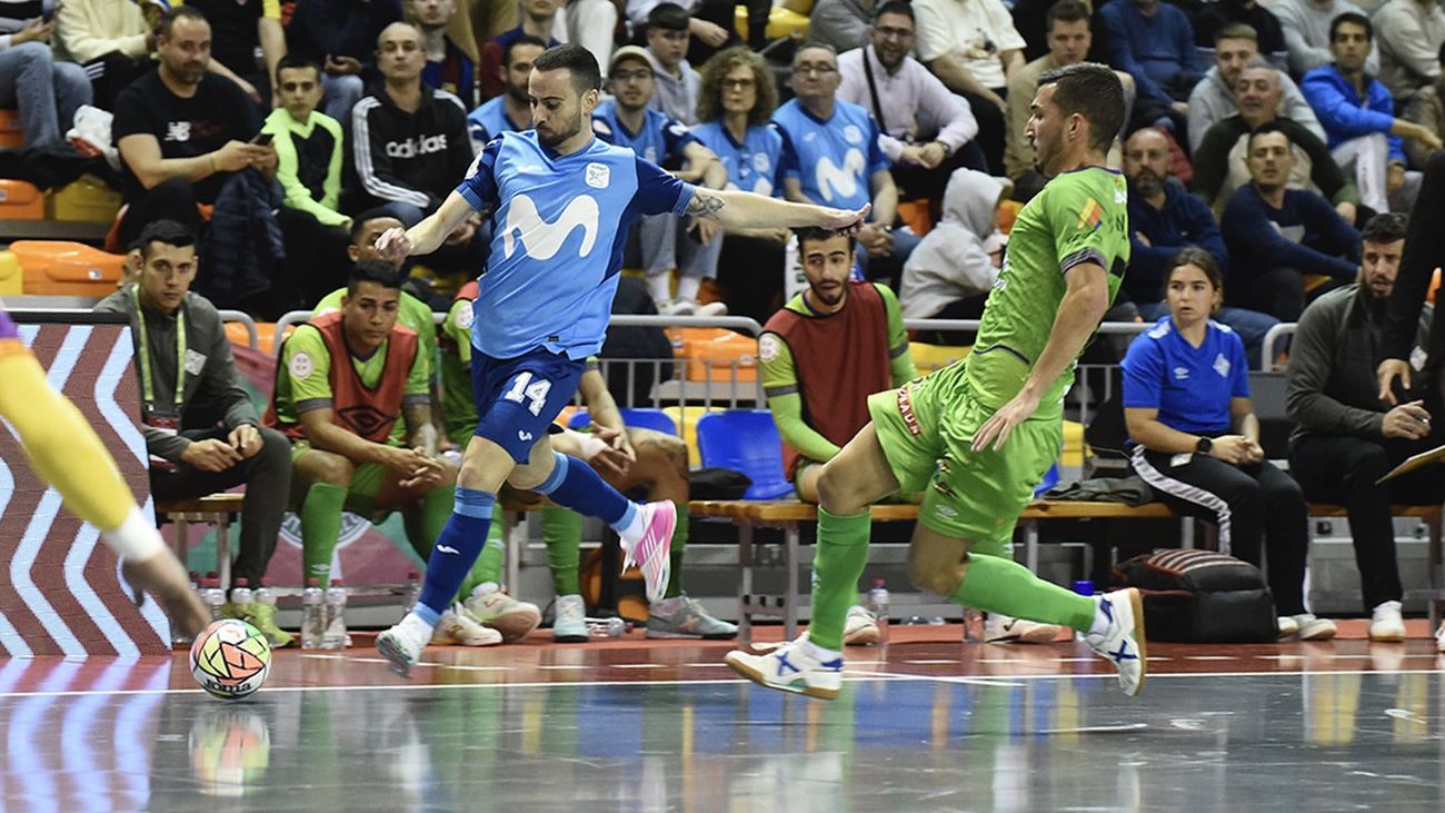 Movistar Inter, apeado en cuartos de final de la Copa de España