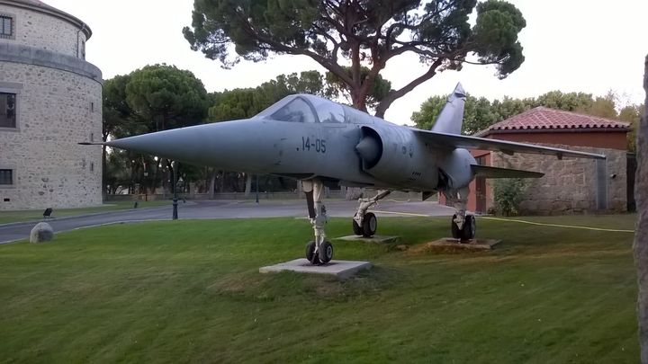 Caza 'Mirage' en el Castillo de Villaviciosa de Odón, Archivo Histórico del Ejército del Aire / P.O.
