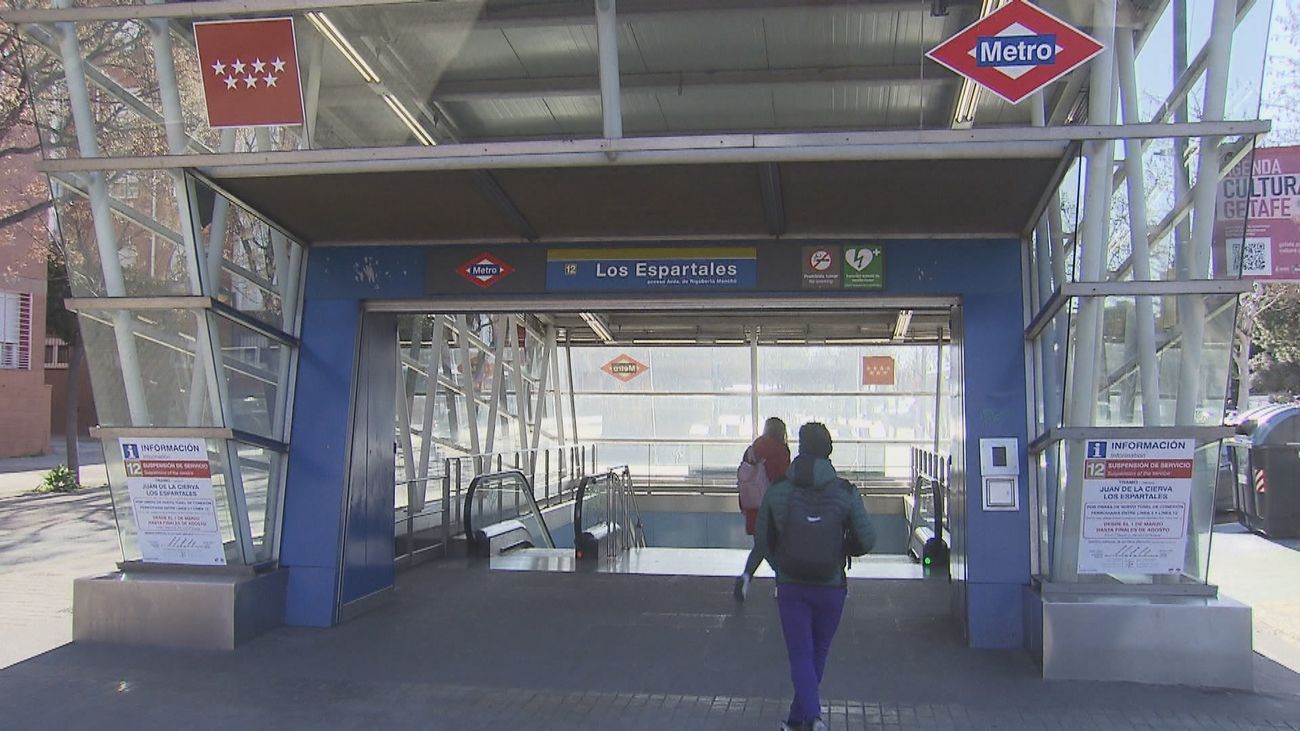 Reabre el tramo de MetroSur entre Los Espartales y El Casar