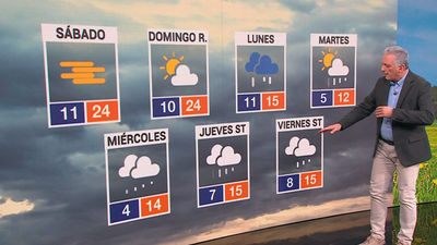 Semana Santa pasada por agua en Madrid: una borrasca atlántica traerá frío y lluvia a la región