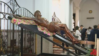 El Cristo de los Toreros vuelve a las calles de Madrid por el Viernes de Dolores