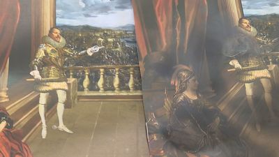 Renace mediante inteligencia artificial 'La expulsión de los moriscos' de Diego Velázquez