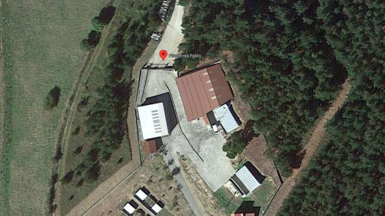 Empresa pirotécnica en Cangas del Narcea (Asturias)