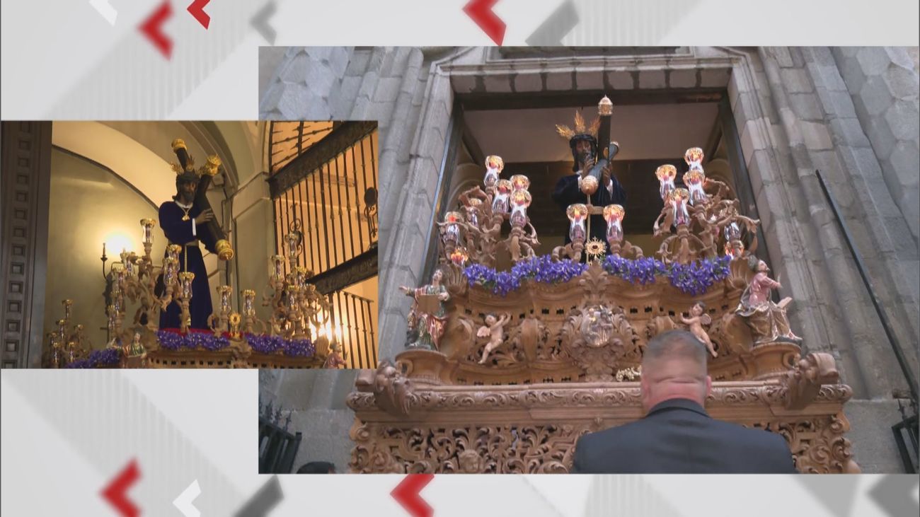 'Los Gitanos' y Tres Caídas, pendientes de la lluvia en Madrid para procesionar este Miércoles Santo